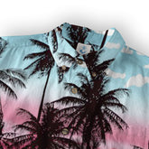Coconut Trees Pattern Hawaii Shirt, Summer Beach Shirt - The Palmix